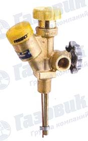 Клапан Rego Multivalve серий 6532, 6533 и 6543 для емкостей DOT и ASME